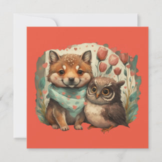 Valentinstage in Liebe Einladung