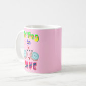 Valentinstage Kaffeetasse (Vorderseite Links)