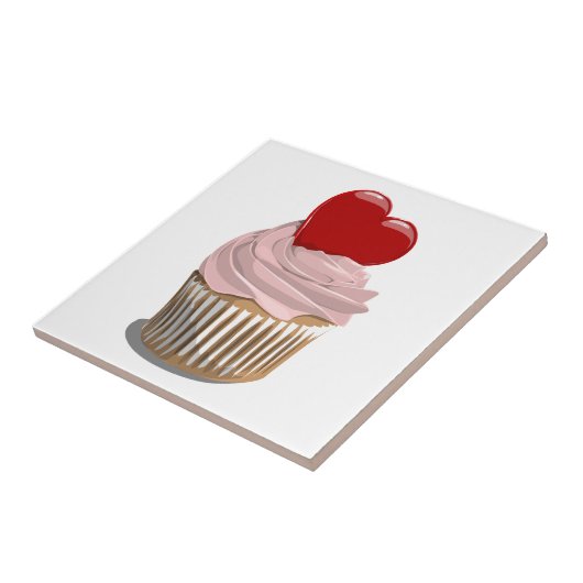 Valentinstagherz-Kuchenfliese Fliese (Seite)