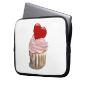 Valentinstagherzkuchen-Laptophülse Laptopschutzhülle (Vorderseite Links)