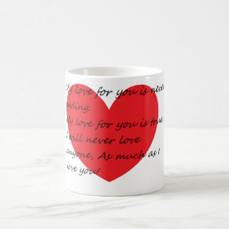 ValentinstagKaffeetasse Verwandlungstasse