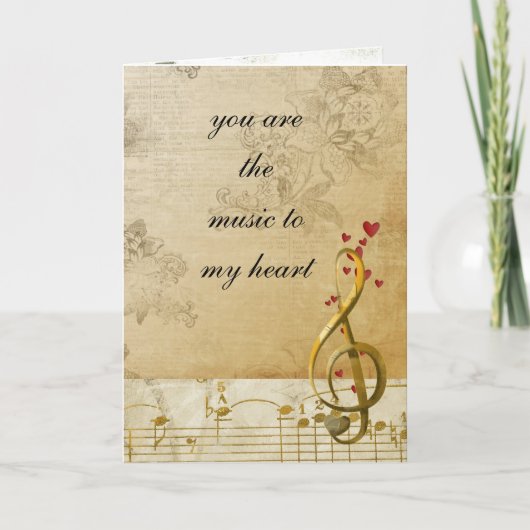 Valentinstagkarte Feiertagskarte (Vorderseite)