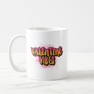 Valentinstags Stimmung Kaffeetasse