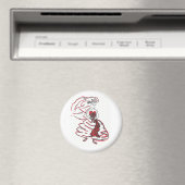 Valentinstagsbraut Magnet (In Situ (Geschirrspüler))