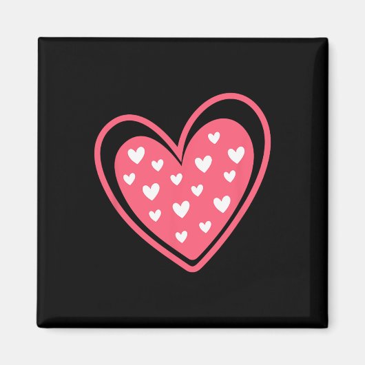 Valentinstagsdesigns1 Magnet (Vorne)