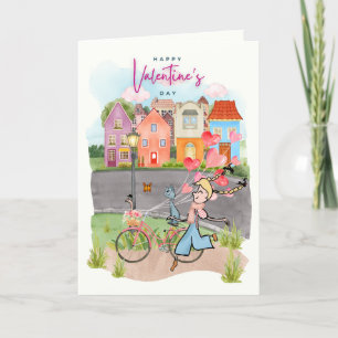 Valentinstagskarte Feiertagskarte