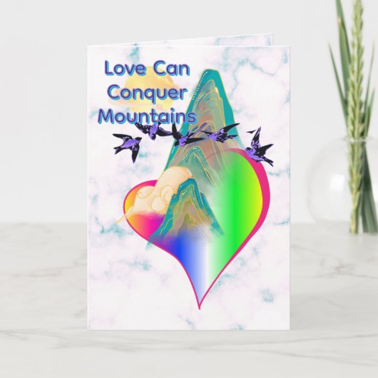 Valentinstagskarte Feiertagskarte (Vorderseite)