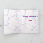 Valentinstagskarte Feiertagskarte (Innenseite)