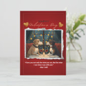 Valentinstagskarte leer feiertagskarte (Stehend Vorderseite)