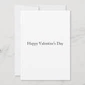 Valentinstagskarte mit Herzballons und Cupcake (Rückseite)