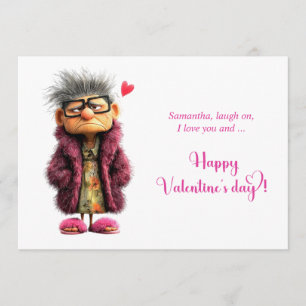 Valentinstagskarte mit witzigem Liebeswortspiel-Ca Feiertagskarte