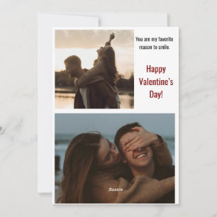 Valentinstagskarte, romantische Karte, Liebeskarte Feiertagskarte