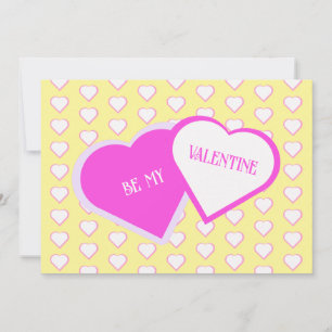 Valentinstagskarte: Zwei Herzen als Eins Feiertagskarte