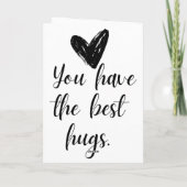 Valentinstagskarten für Ehemänner Karte (Rückseite)