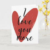 Valentinstagskarten für Ehemänner Karte (Gelbe Blume)