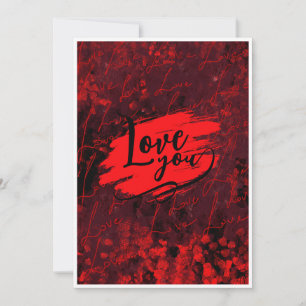 Valentinstagskarten-Geschenk mit romantischem Desi Feiertagskarte