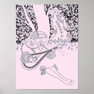 VALENTINSTAGSROMANZE,ROMANTISCHE LIEBENDE IN DER N POSTER