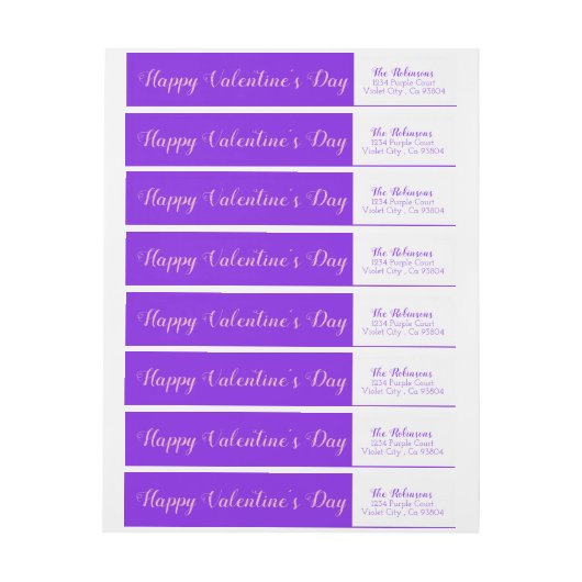 Valentinstagveilchenminimalist (Bogen)