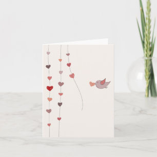Valentinstagvorbereitungen Feiertagskarte