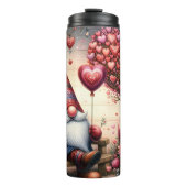 Valentinszwerg Herz Baum Thermosbecher (Vorderseite)