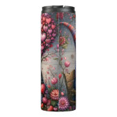 Valentinszwerg Herz Baum Thermosbecher (Rückseite)
