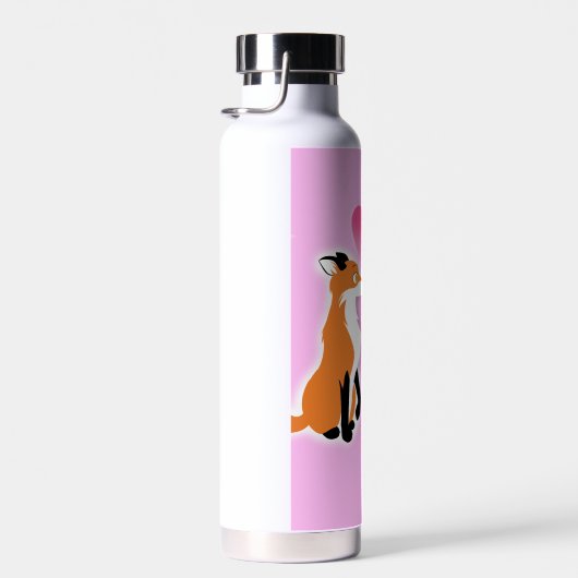 Valentintagsfüchse Trinkflasche (Rechts)