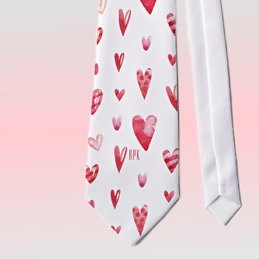Valentintagsherzen Necktie Krawatte