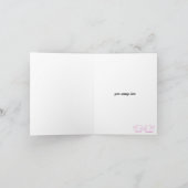 Valentintagskarte für Schweine Feiertagskarte (Innenseite)