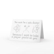 Valentintagskarte für Spin Doctor