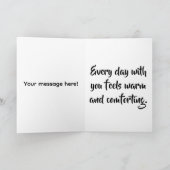 Valentintagskarte mit Reinfekt Karte (Innenseite)