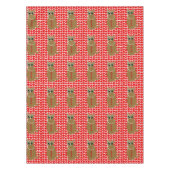 Valentintagskatze Tischdecke (Vorderseite)