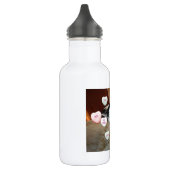 Valentintagskatzen Edelstahlflasche (Links)