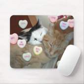 Valentintagskatzen Mousepad (Mit Mouse)