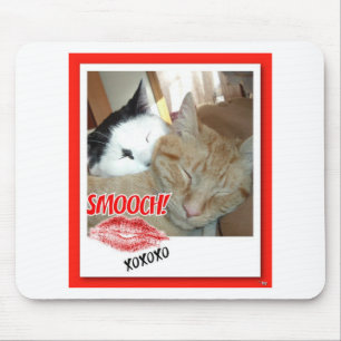Valentintagskatzen Mousepad