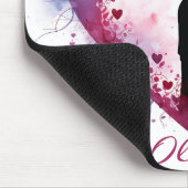 Valentintagskupplung in Liebe Mousepad (Ecke)