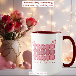 Valentintagslehrer Tasse