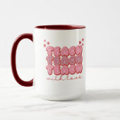 Valentintagslehrer Tasse (Links)