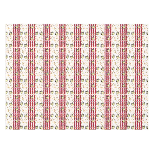 Valentintagsschaf Tischdecke (Vorderseite (Horizontal))