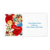 Valentintagsschilder Vintag (Vorne)