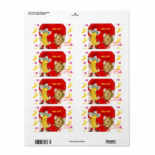 Valentintagsschilder Vintag (Vorne)