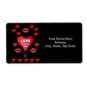 Valentintagsschilder Vintag (Vorne)