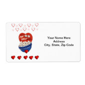 Valentintagsschilder Vintag (Vorne)