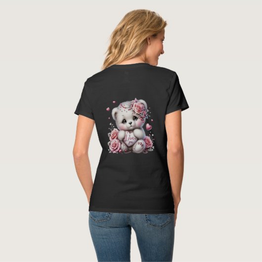 Valentinthema T-Shirt (Rückseite Vollansicht)