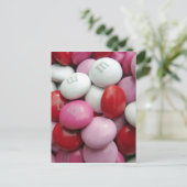 Valentinus Candy Feiertagspostkarte (Stehend Vorderseite)