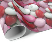 Valentinus Candy Geschenkpapier (Rolleneckpunkt)
