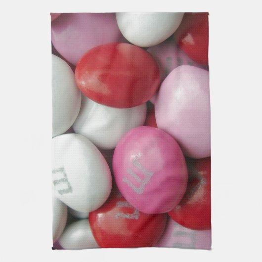 Valentinus Candy Geschirrtuch (Vertikal)