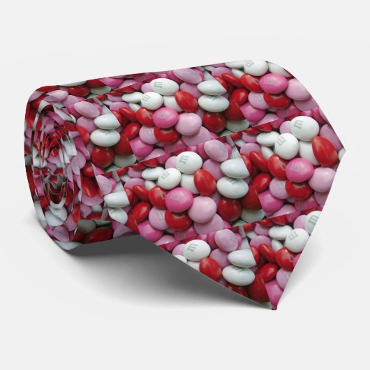 Valentinus Candy Krawatte (Gerollt)