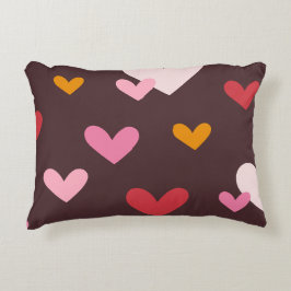 Valentinus Hearts Aflutter Dekokissen