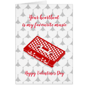 Valentinus rotes Retroaudiotape