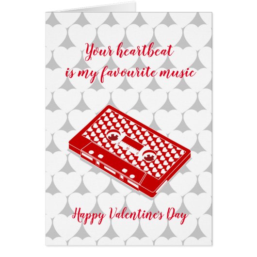 Valentinus rotes Retroaudiotape (Vorne)